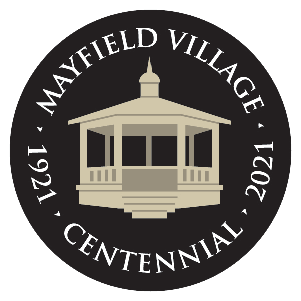 Mayfield Village Centennial Logo 2021